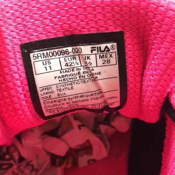 Fila memory foam tennis women shoes size 11 - Picture 6 of 7